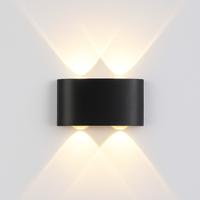 LED Buitenwandlamp Porch (zwart of wit)