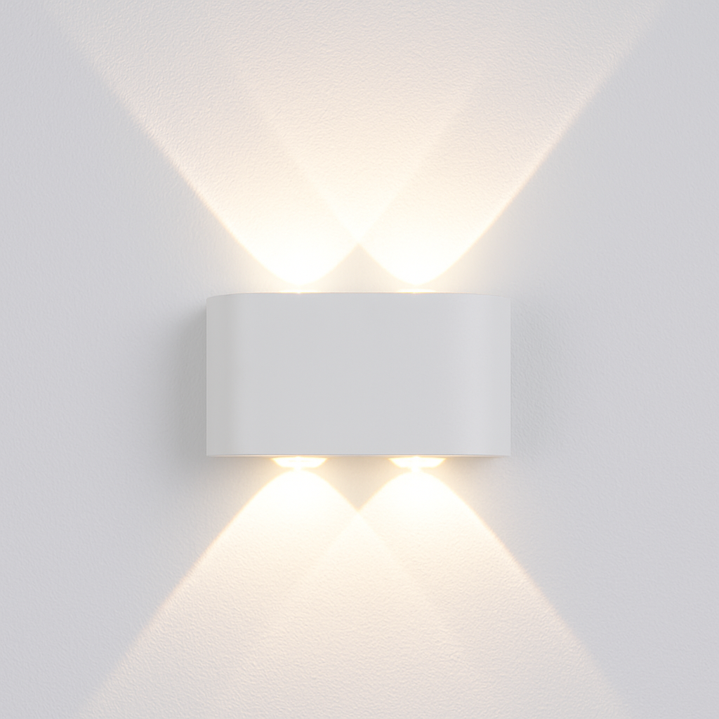 LED Buitenwandlamp Porch (zwart of wit)