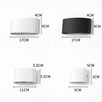 LED Buitenwandlamp Porch (zwart of wit)