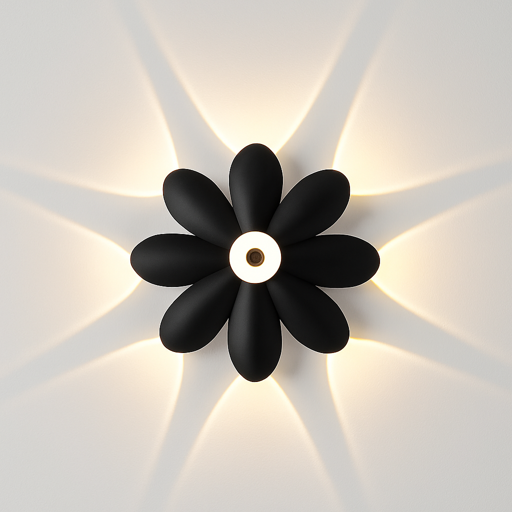 Moderne LED wandlamp voor binnen