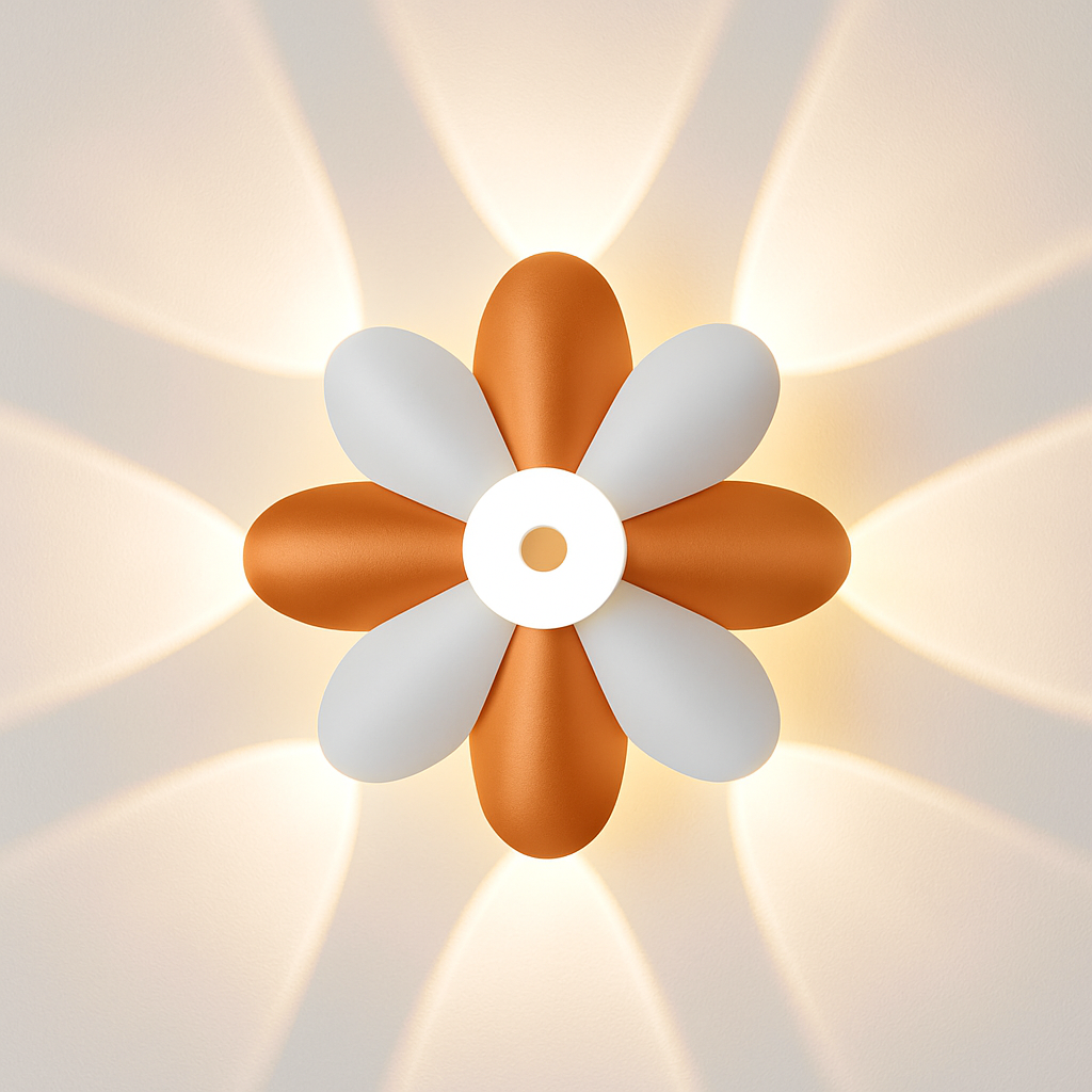 Moderne LED wandlamp voor binnen