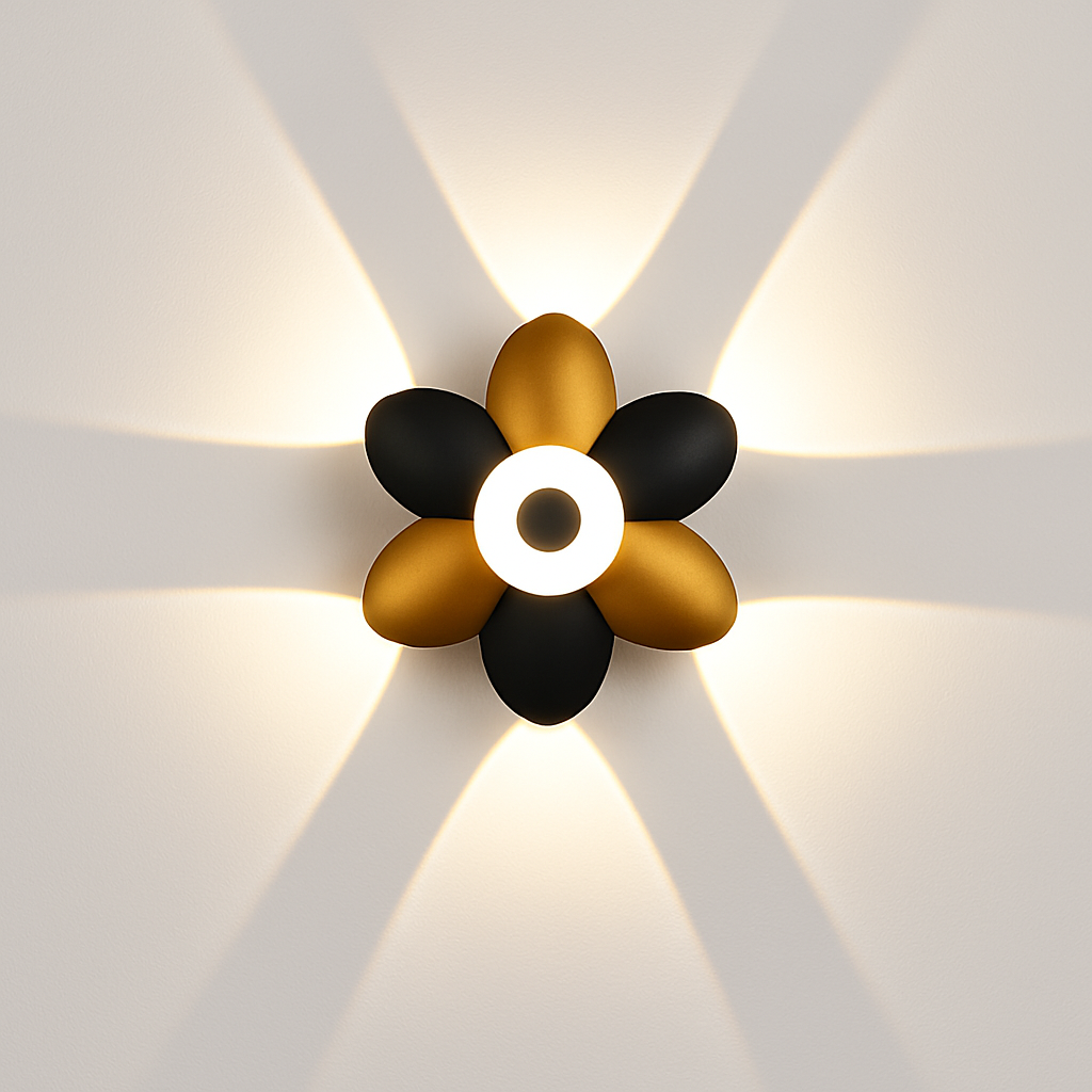 Moderne LED wandlamp voor binnen