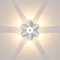 Moderne LED wandlamp voor binnen