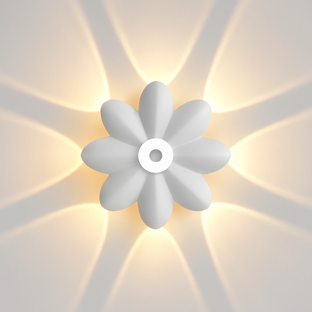 Moderne LED wandlamp voor binnen