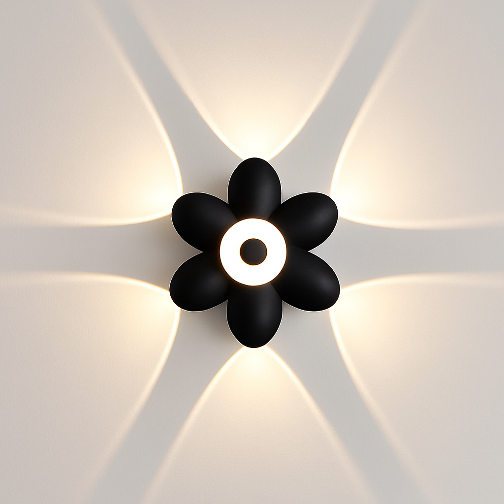 Moderne LED wandlamp voor binnen