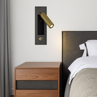 Design wandlamp leeslamp LED vierkant Reading