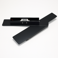 Waterdichte buitenwandlampen met aluminium strip 18W LED zwarte wandlamp slaapkamer buitenverlichting
