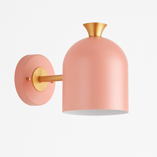 Wandlamp LED met ronde verstelbare kap in Deco kleur
