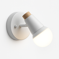 LED wandlamp in de vorm van een hert van hout Novelty