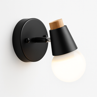 LED wandlamp in de vorm van een hert van hout Novelty
