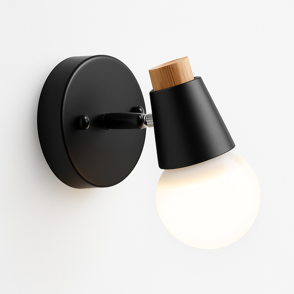 LED wandlamp in de vorm van een hert van hout Novelty