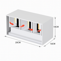 LED wandlamp omhoog en omlaag waterdicht IP65