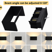LED wandlamp omhoog en omlaag waterdicht IP65