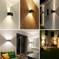 LED wandlamp omhoog en omlaag waterdicht IP65