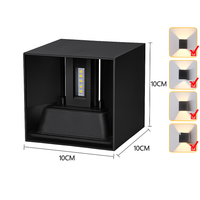 LED wandlamp omhoog en omlaag waterdicht IP65