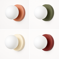 Creatieve LED Wandlamp Macaron 10/12cm