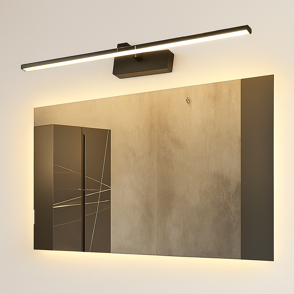 moderne LED wandlamp drie kleuren verlichting aluminium voor make-up