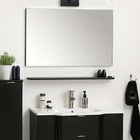 moderne LED wandlamp drie kleuren verlichting aluminium voor make-up