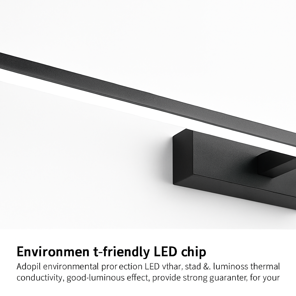 moderne LED wandlamp drie kleuren verlichting aluminium voor make-up