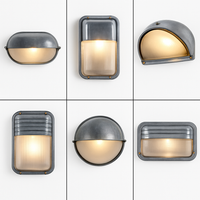 Buiten LED Wandlamp E27 Industrieel Vintage IP65 Waterdicht Glas