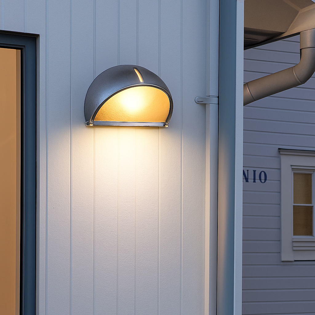 Buiten LED Wandlamp E27 Industrieel Vintage IP65 Waterdicht Glas