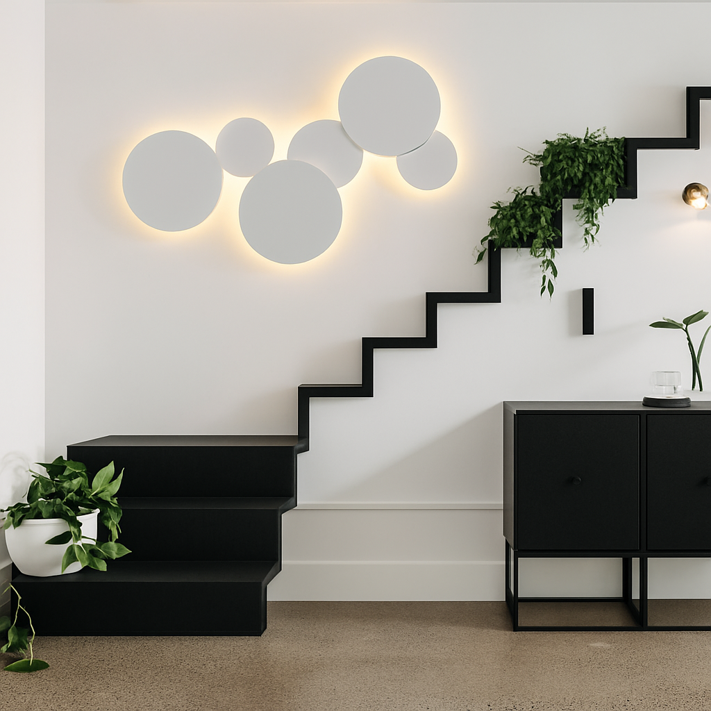 Ronde LED wandlamp Eclipse (per stuk)