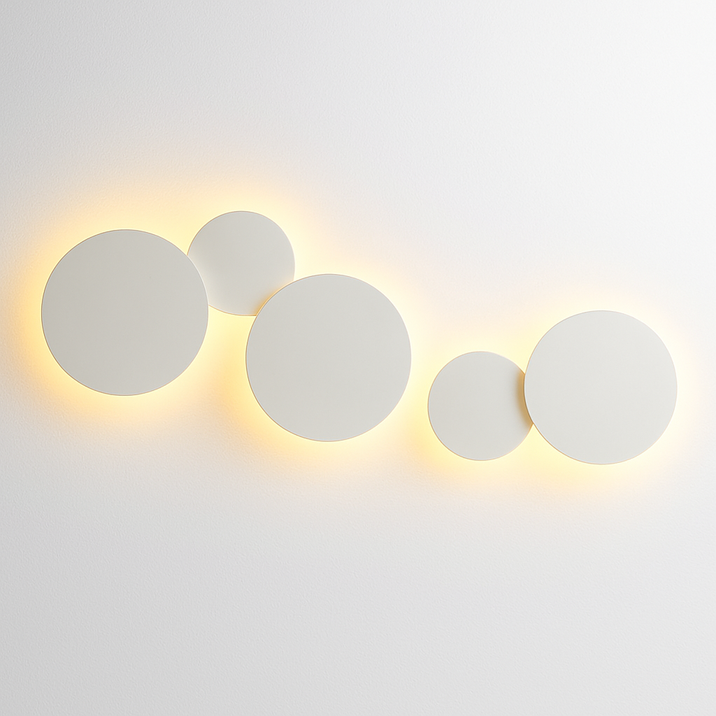 Ronde LED wandlamp Eclipse (per stuk)