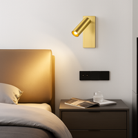 moderne draaibare LED wandlamp voor lezen