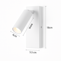 moderne draaibare LED wandlamp voor lezen