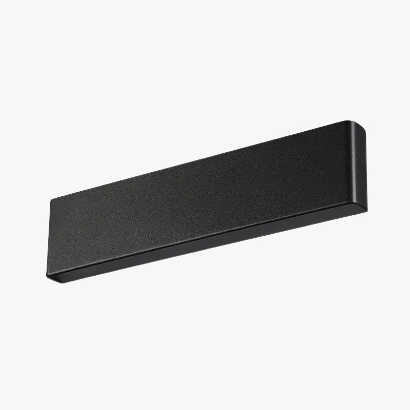 Langwerpige wandlamp van aluminium met LED Sconce