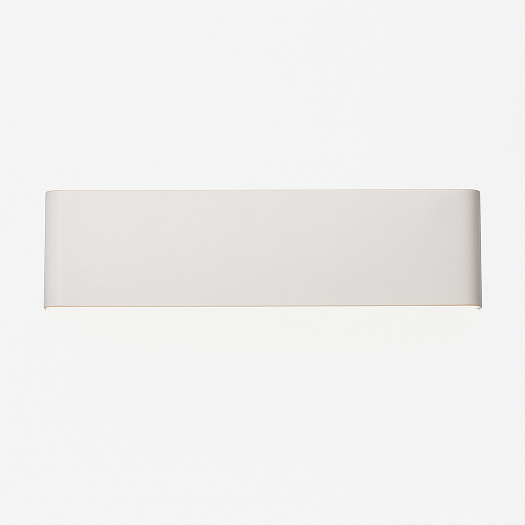 Langwerpige wandlamp van aluminium met LED Sconce