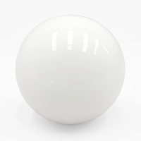 moderne wandlamp van wit glas voor diverse ruimtes