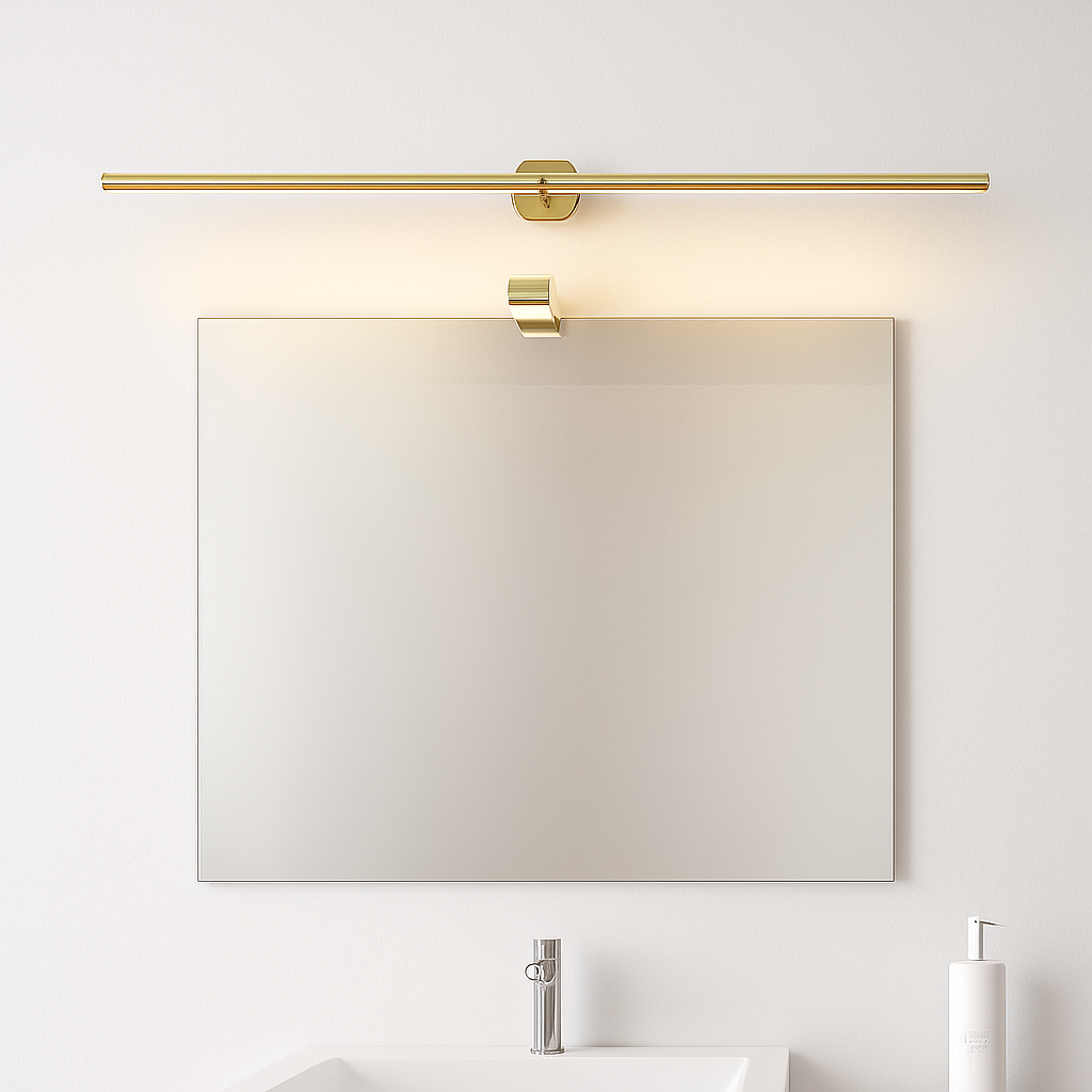 Moderne LED wandlamp voor grote spiegel Aleena