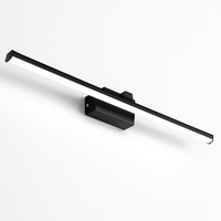 Wandlamp voor spiegel badkamer aluminium staaf