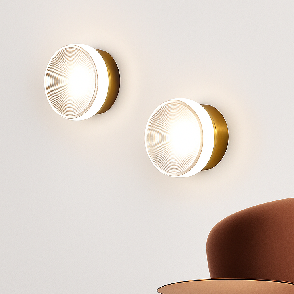 Moderne ronde wandlamp LED glas wandlamp woonkamer gang slaapkamer badkamer huisdecoratie binnenverlichting