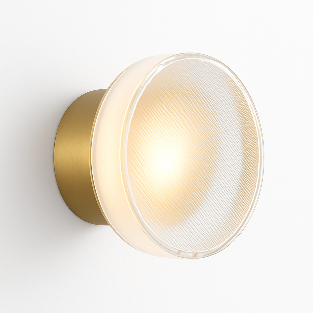 Moderne ronde wandlamp LED glas wandlamp woonkamer gang slaapkamer badkamer huisdecoratie binnenverlichting