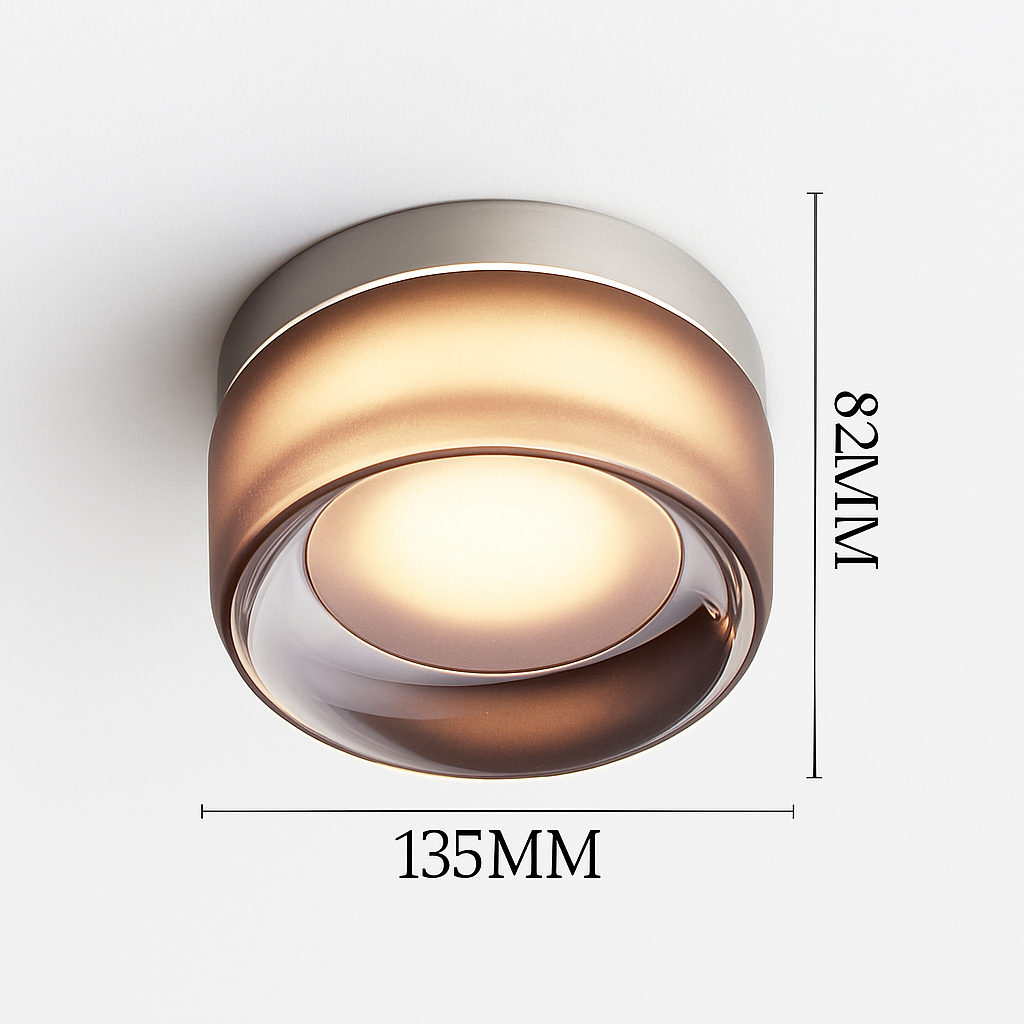 Moderne ronde wandlamp LED glas wandlamp woonkamer gang slaapkamer badkamer huisdecoratie binnenverlichting