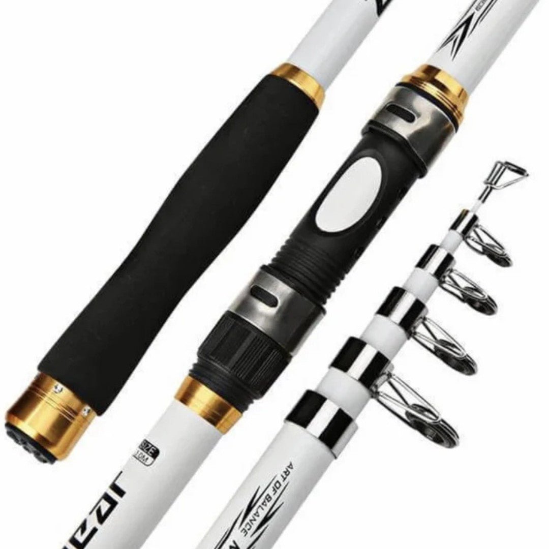 AquaStrike – Telescopische Vissstaaf van Carbon