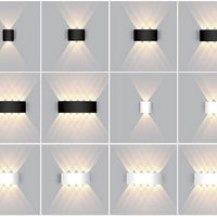 Waterdichte LED Buitenwandlamp – Elegante & energiezuinige buitenverlichting van aluminium