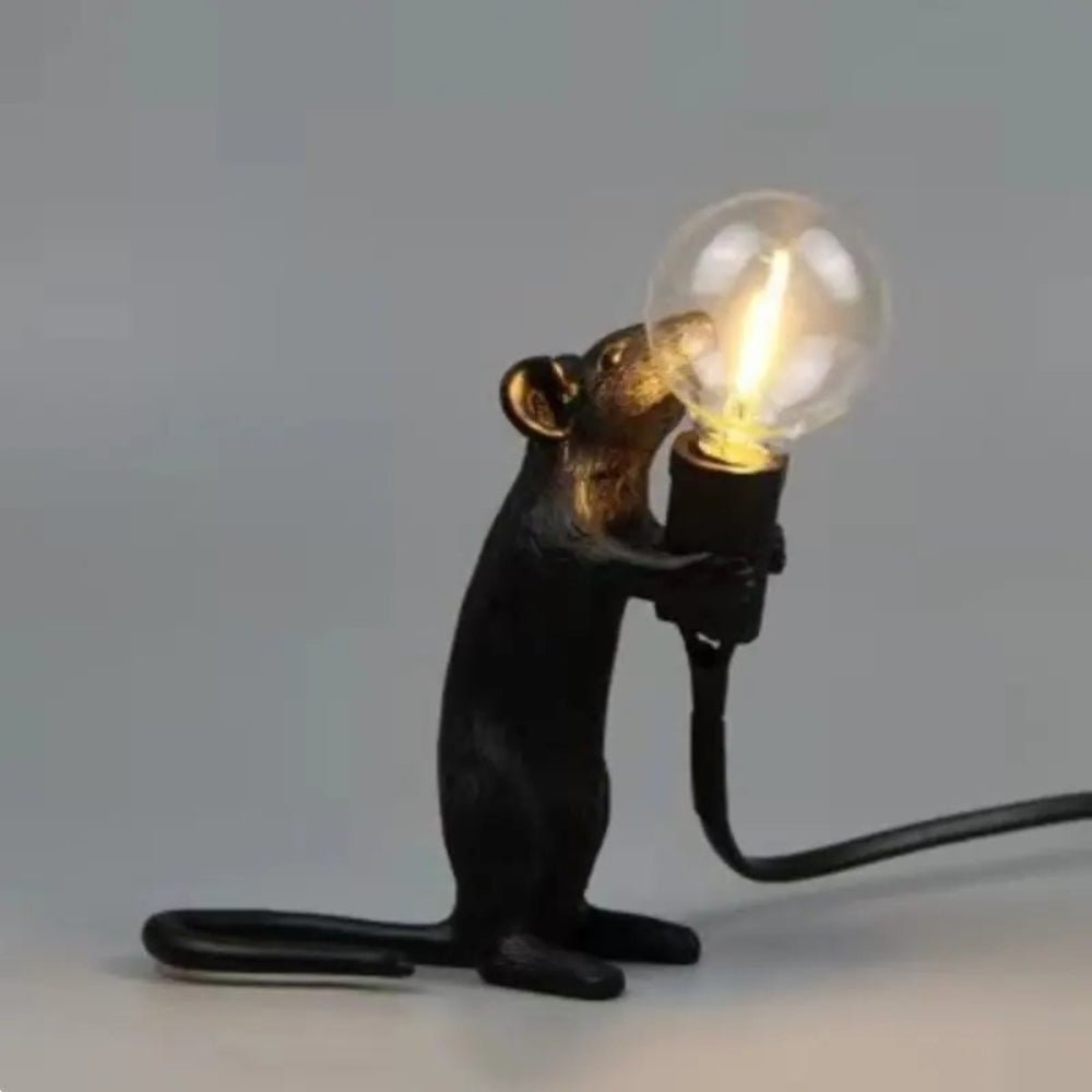 Muizenlamp in Artistieke Hars