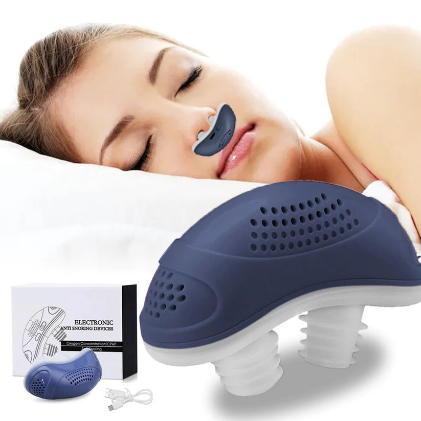 SleepAir Mikro CPAP Slaapapneu-apparaat – Compact voor Reizen & Anti-Snurken - CPAP-alternatief