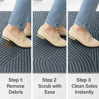 TerraGuard Pro Antislip Deurmat Voor Binnen- En Buitengebruik