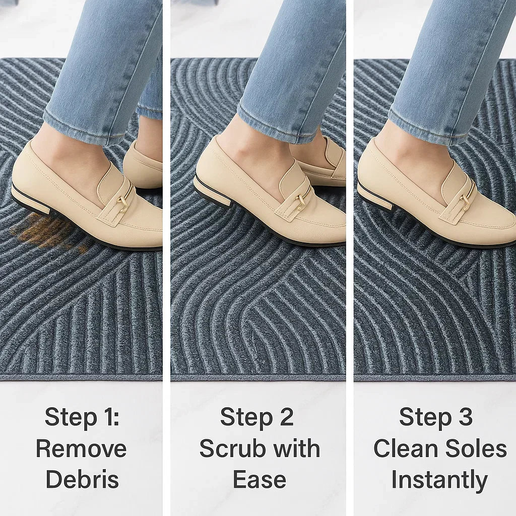 TerraGuard Pro Antislip Deurmat Voor Binnen- En Buitengebruik