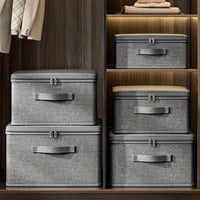 Opbergdoos met stoffen deksel | Vouwbaar & compact | Faltiva