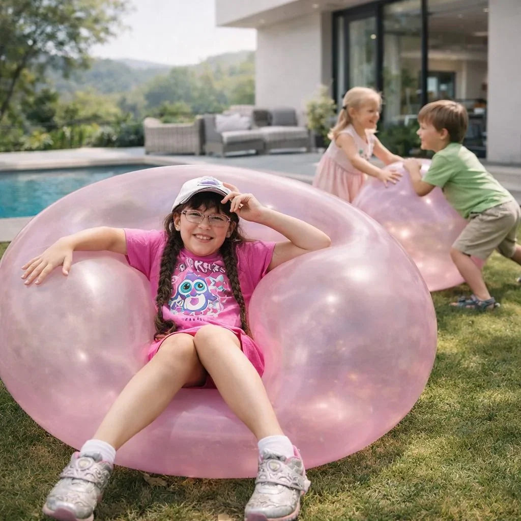 Opblaasbare Speelbal voor Kinderen en Volwassenen - Perfect voor Zomerplezier Buiten