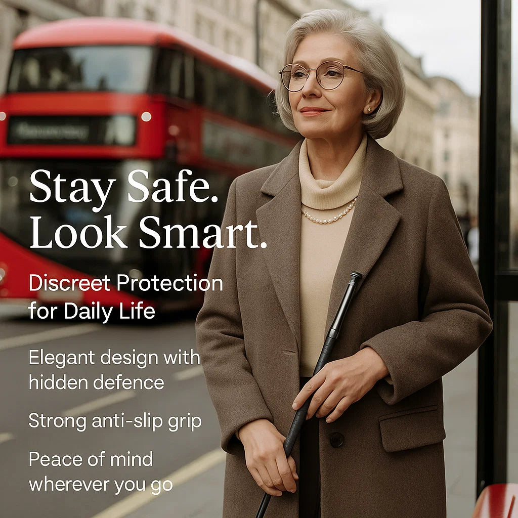 Automatische Zelfverdedigings Wandelstok voor Stedelijke Veiligheid