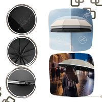 Windbestendige Paraplu Met Automatische Sluiting