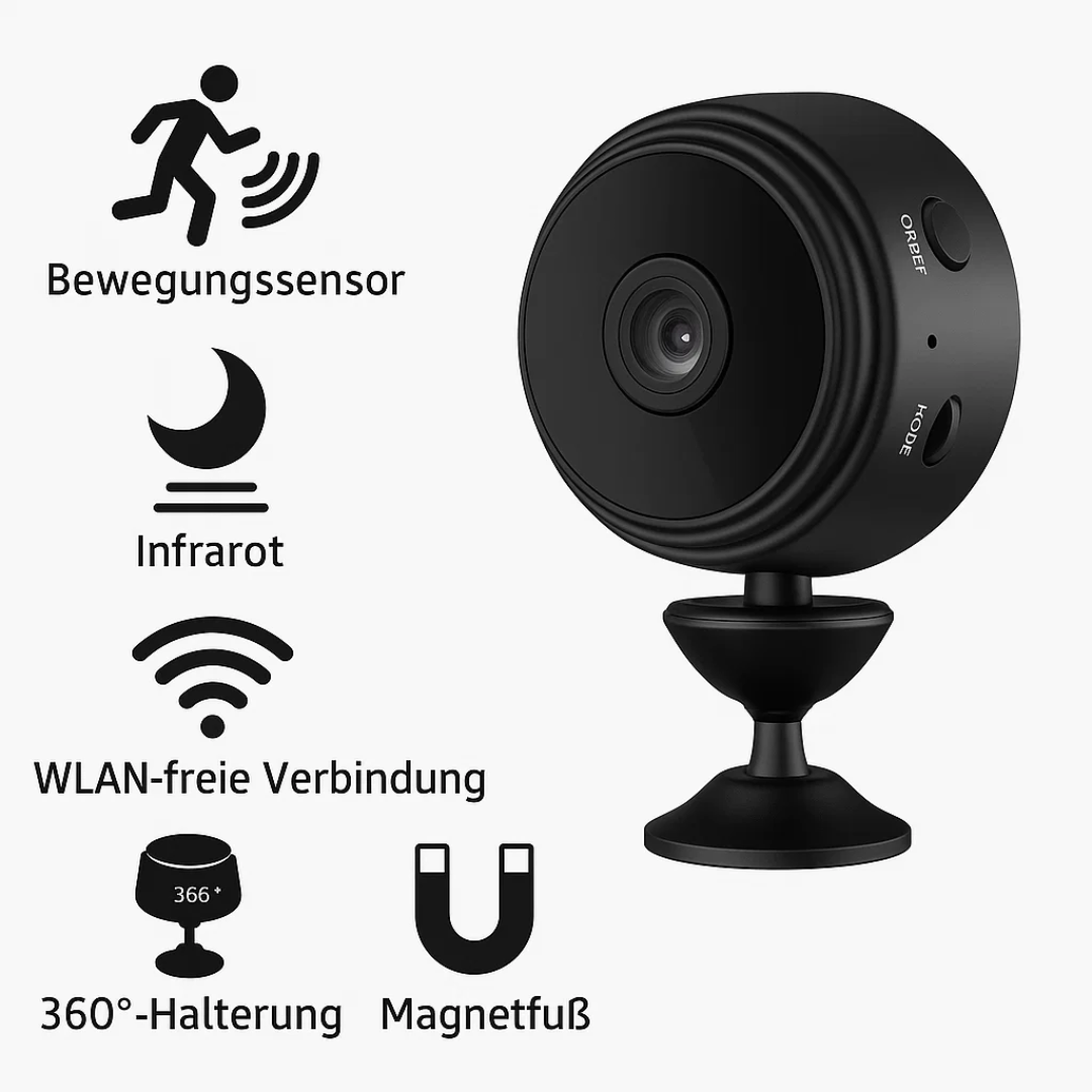 AutoVision | Draadloze HD Achteruitrijcamera voor Camper, Vrachtwagen en Aanhanger