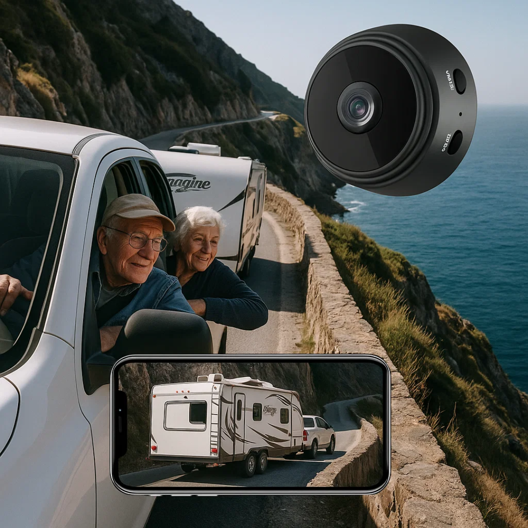 AutoVision | Draadloze HD Achteruitrijcamera voor Camper, Vrachtwagen en Aanhanger