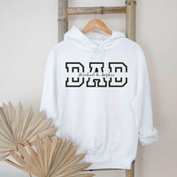 PapaHug | Custom Dad Hoodie met kindernamen, perfect cadeau voor vaderdag